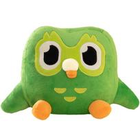 Žalias Duolingo pelėdos pliušinis žaislas Duo pliušinis žaislas pelėda Duo animacinis anime pelėdos lėlė minkštas pliušinis žaislas vaikų gimtadienio dovana yellow