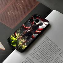 R-Tokyo Ghoul Kaneki Ken Phone Case For Iphone 16 15 11 13 14 Pro Max 7 8 Plus X Xr Xs Max 12mini Black Shell Cover Case iphone11 black