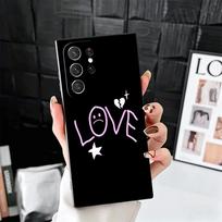 Lil Peep Hellboy Love Soft Phone Case for Samsung Galaxy S26 S25 Edge S24 Ultra S23 Plus S22 S21 FE S20 Black Cover Back Shell Samsung S21 FE gray