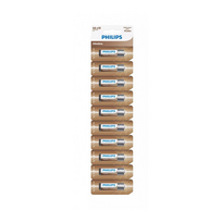 PHILIPS AA LR6 Alkaline Batteries 10pcs blister
