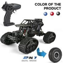 1:14 Rc Crawler Climbing Rc Cars Buggy Stunt Car 2in1 Caterpillar Band Truck Radio Controlled Car Toys Gifts juoda