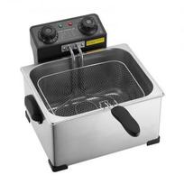 Elektrinė giluminė gruzdintuvė IEF-5L 5,2 L 2500W 36x35x25 cm sidabrinė