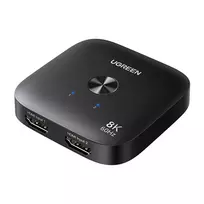 UGREEN 8K 60Hz Ultra HD 2in1 HDMI switch - black
