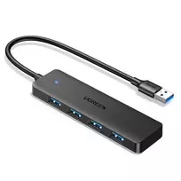 UGREEN HUB CM219 35574 with 4 USB-A 3.0 ports and USB-A 3.0 cable 1m - black