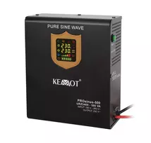 KEMOT PROsinus-500 12V/230V 500VA/300W Power inverter with sinusoidal output voltage and charging function