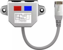 Goobay RJ45 coupler | Cat5e