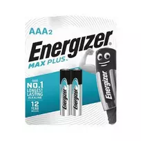 Energizer Alkaline battery LR03 (AAA) EP92 1.5V 1200mAh MAX plus 2pcs blister