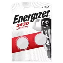 Energizer Lithium battery CR2430 3V 320mAh 2pcs blister