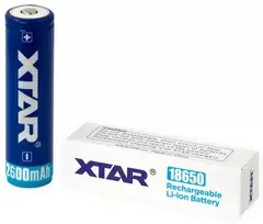 XTAR Rechargeable battery 18650 3.7V 2600mAh Li-Ion PCB