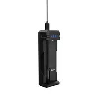 XTAR Fast charger for Li-ion batteries 3.7V 18650-26650 with LED, via USB