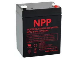 NPP Battery 12V 2.9Ah T1(F1) Pb AGM