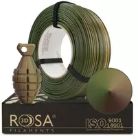 Rosa3D Filament PET-G Magic Army (Green-Beige-Bronze) 1kg refill