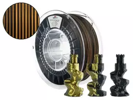 Spectrum Filament PLA Magic Silk SOLAR ECLIPSE (Gold, Black) 1kg