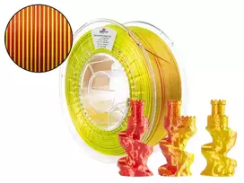 Spectrum Filament PLA Magic silk SOLAR FLARE (Yellow, Red) 1kg