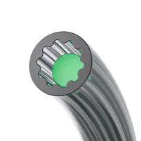 Creality Low-Resistance Star-Shaped PTFE Tube-4m