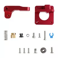 Creality 3D Printer Red Metal Extruder Kit for CR-10, CR-100, Ender-3, ENDER-5 series printers