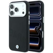 BMW Sign Case Inclined Deboss Letters MagSafe for iPhone 18 Pro Max / 17 Pro Max black