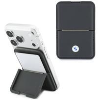 BMW Carbon Metal Logos MagSafe Wallet Anthracite