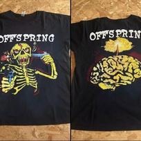 THE OFFSPRING Smash 1994 Tour 2 sided The Offspring Album Black T shirt L beige