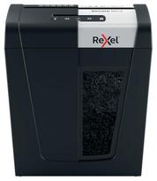 REXEL Secure MC4 paper shredder Micro-cut shredding 60 dB Black, Silver