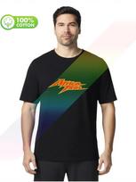 Selling 100% Cotton Men's T-shirt Africa Twin Logos S-XXXL Tops Tees XXXXL black