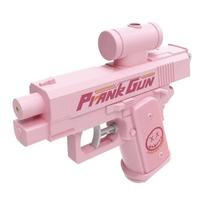 Funny Double-Sided Reverse Water Gun Summer Prank Toy Mini Tactical Water Sprayer For Kids Adults Pool Beach Outdoor Water Fight white