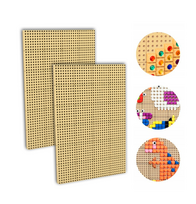 Masterkidz STEM edukacinė sieninė lentos sistema, 120×80 cm, 2 vnt., su montavimo paneliu