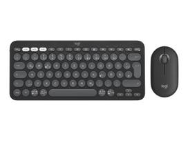LOGITECH Pebble 2 Combo Set with Mouse and Keyboard Logitech Pebble 2 Combo Set with Mouse and Keyboard Wireless US International