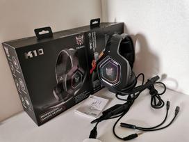 ONIKUMA K10 RGB Gaming Headset for PC and PS4