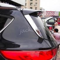 Chrome Rear Window Spoiler Trims For 2013- Ford Escape Kuga Accessories gray