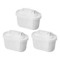 1/2/3/6 vnt. Vandens filtro kasetės Ekologiškos Lengvai naudojamos Be BPA Aktyvuotos anglies Jonų Vandens Filtrai Atsarginės dalys 3pcs white