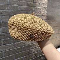 Ladies' Beret Hat, Small Fragrant , Casual And Versatile, Showing Off Face, Small Hat One Size chaki