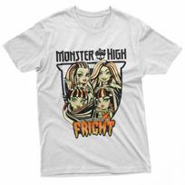 Monster High - Halloween Fright 100% Cotton T-shirt Mens Tees Top XL black