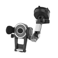 Car Phone Holder Mount Upgraded Suction Phones Stand for Windscreen Dashboard 1 black