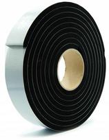 Lipni Epdm sandarinimo juosta, tanki, 10 mm storio, 60 mm x 5 m, juodos spalvos putos