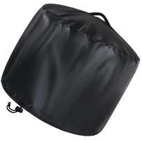 Durable Outdoor Fire Pit Cover With Waterproof Seam Ultraviolets Protections Practical Polyester For Whole Year Use M black