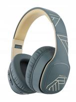 PowerLocus P7 Bluetooth headphones asphalt gray Over-Ear Microphone AUX BT 50h