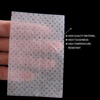 Barber Shop Ultra Thin Hair Perm Paper Mesh Breathable Perming Paper Hairdressing Tool white