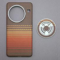 For oneplus 13/oneplus 13R carbon case 600d kevlar fiber aramid fiber fabric ultra thin hard cover magnetic balck Slim light red OnePlus 13R