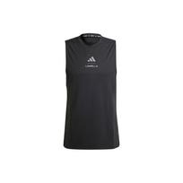 Adidas Free Shipping With AdiClub Les Mills Graphic Tank Top IX7979 M juoda