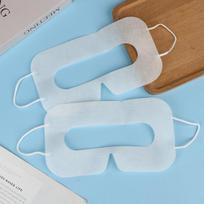 100 vnt. vienkartinės neaustinio audinio veido kaukės VR akinių priedams, higieninis akių paminkštinimas HTC Vive 3D virtualiosios realybės akiniams white