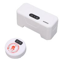 Automatic Toilet Flusher Infrared Sensor Touchless Toilet Flush Kit for Home Office Public Use white