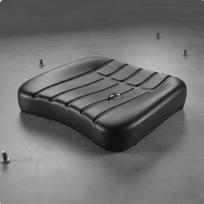 Pakeičiama šakinio krautuvo sėdynės pagalvėlė Didelio atsparumo putplastis Universalus krautuvo krėslas Concave-thin 400x350