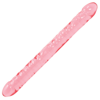 Doc Johnson Crystal Jellies Double Ended Model 18" Transparent 45cm