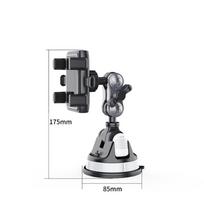 Universal 360° Rotating Phone Holder for Car Windshield & Console black