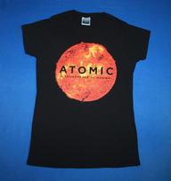 Atomic Mogwai Shirt Post-Rock Band Women's Tee Large XL black