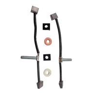 Strong Power Output Carbon Brush Kit Replacement Carbon Brushes  For Off-Road Vehicle black