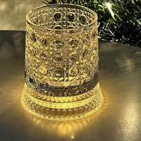 Elegantiškas besisukantis krištalinis viskio taurė - Šviečiantis Mylar puodelis 301-400ml