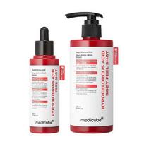 Hypochlorous Acid Rice Peel Shot-Duo For Face Body Gentle Exfoliating Serum for Dead Skin Cells Pore Care Blackheads Excess Sebum Control less