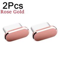 2/5Pcs Type-C Dust Plugs USB Charging Port Protector for Samsung Xiaomi Huawei Universal Phones Charging Port Dust Cover Caps